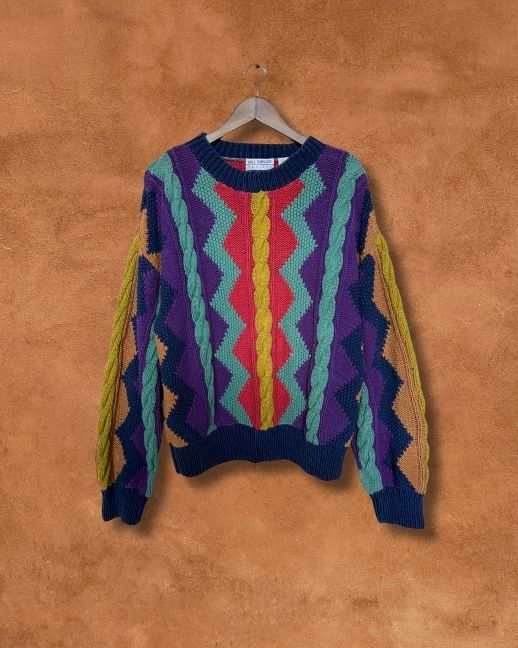 Vintage 80s Graphic Sweater