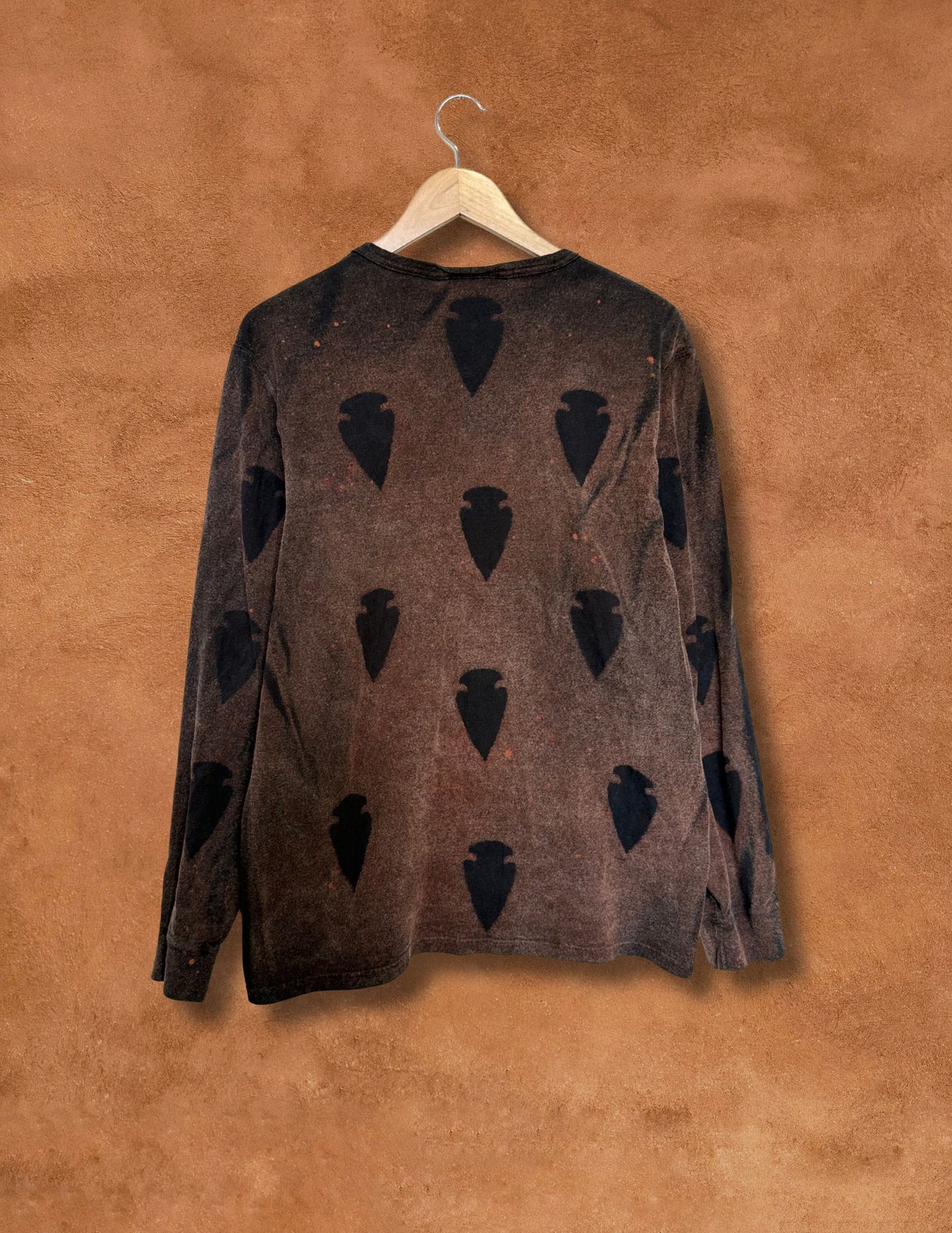Upcycled Vintage Crew Sweatshirt- 44 x 29 Arrowhead