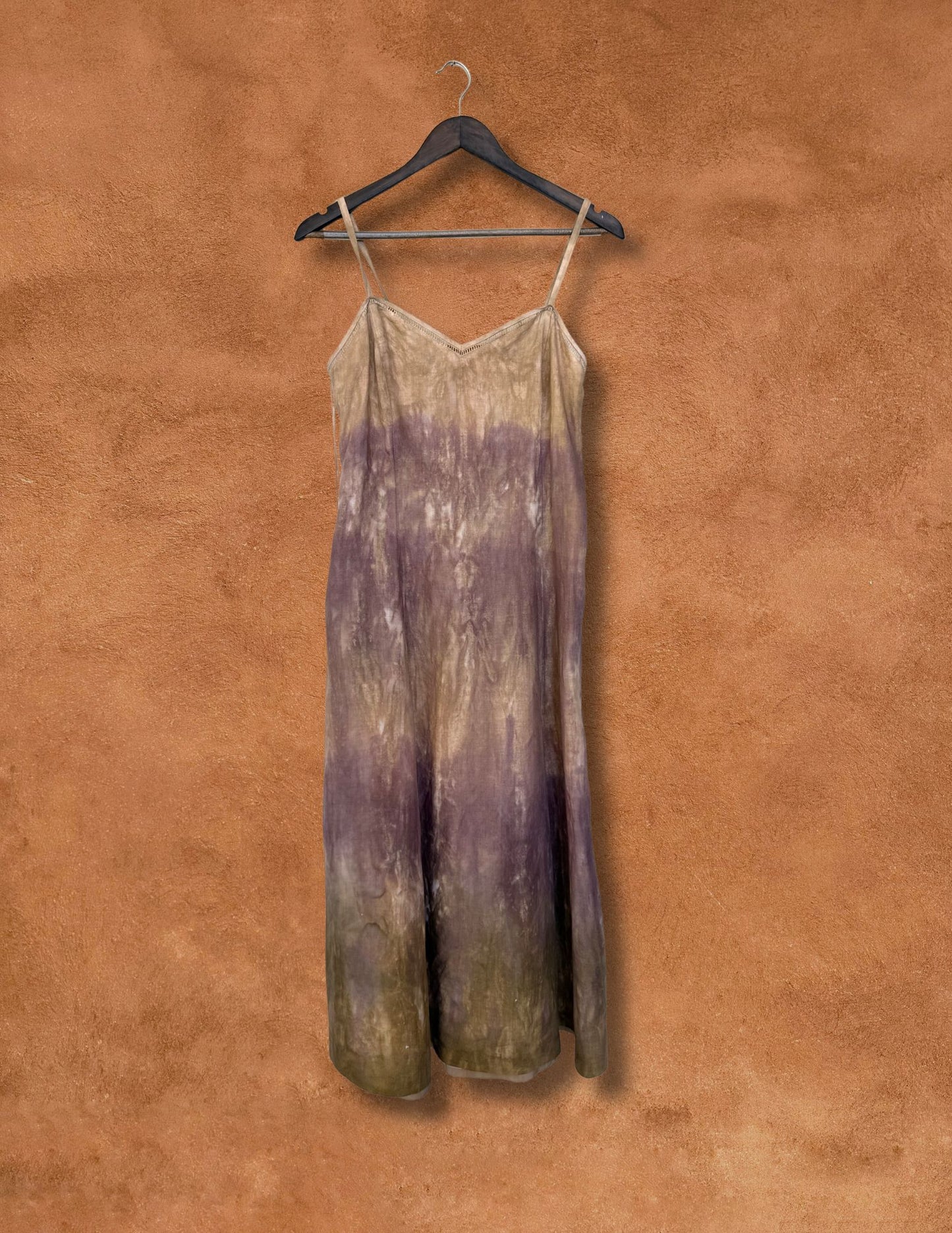 Upcycled Vintage Linen Slip Dress 36