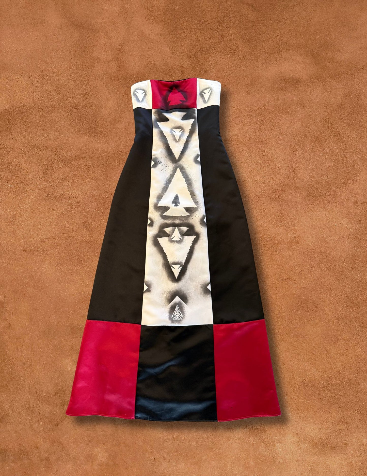 Upcycled Vintage 80s Sleeveless Dress