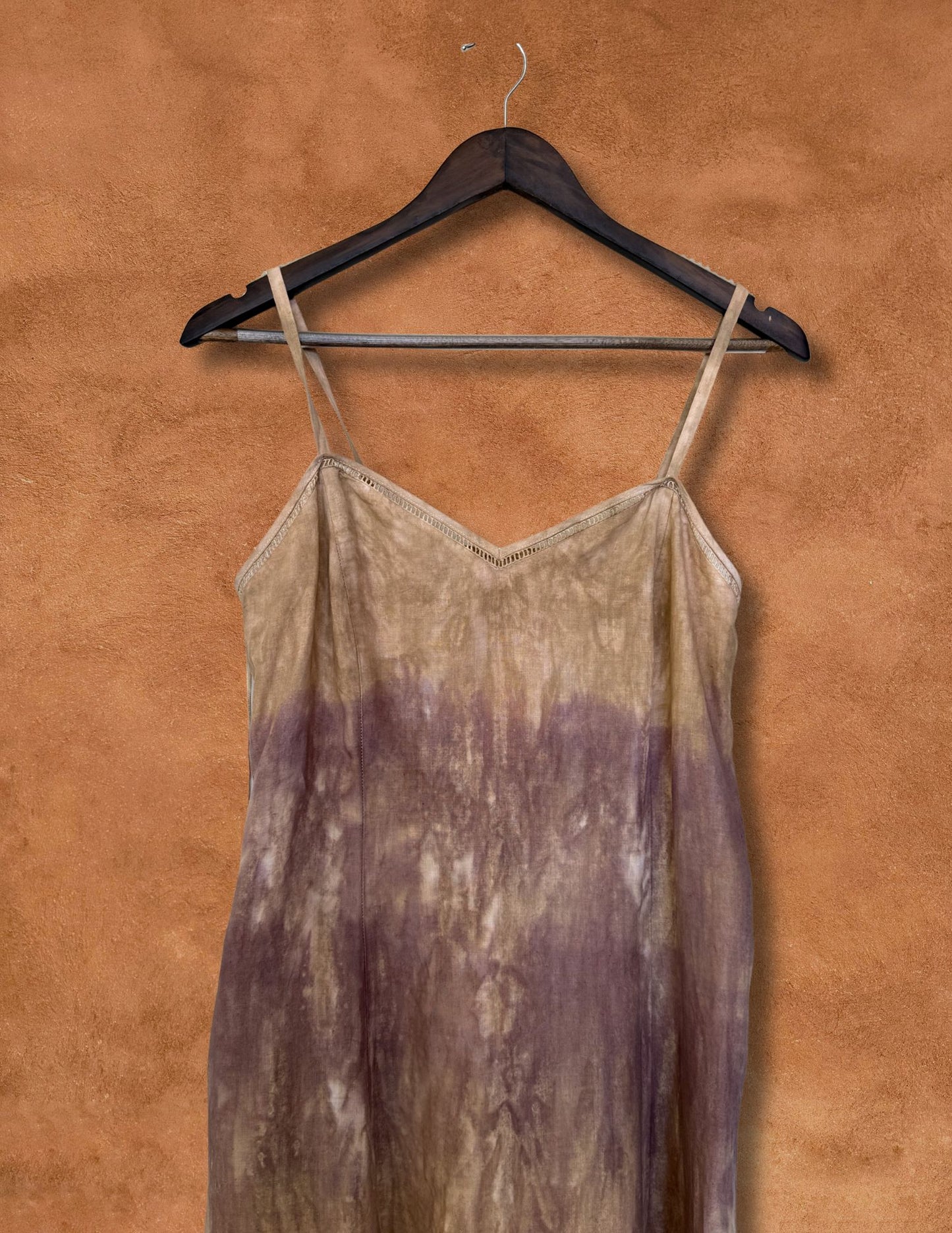 Upcycled Vintage Linen Slip Dress 36