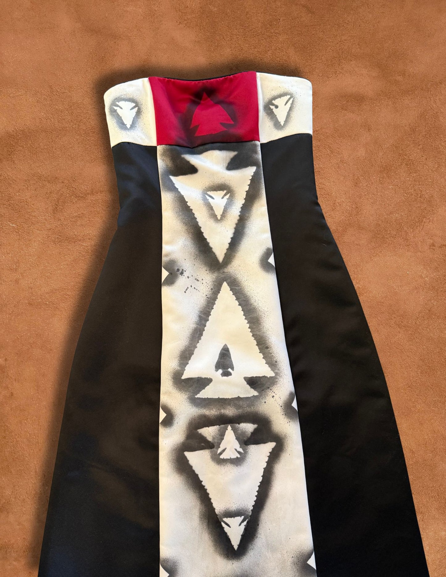 Upcycled Vintage 80s Sleeveless Dress