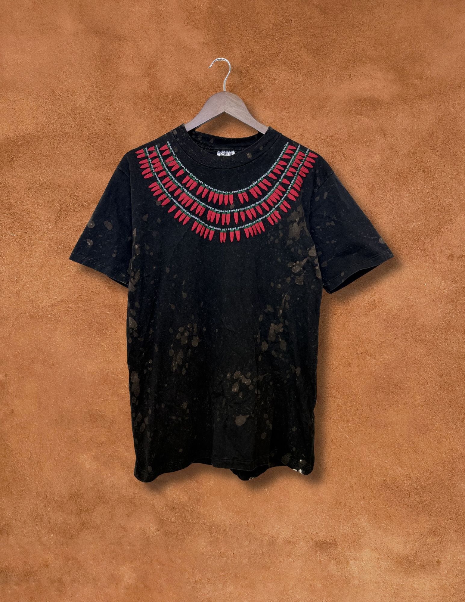 Upcycled Vintage 80s Tee- Extra Spicy 40 x 29