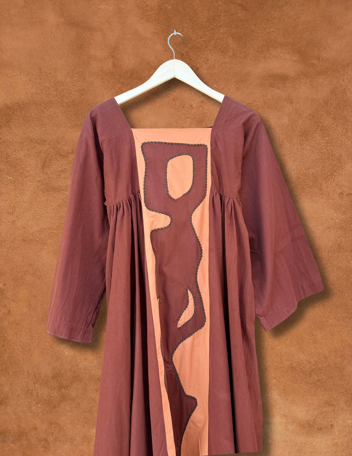 Vintage 70s Folk Dress