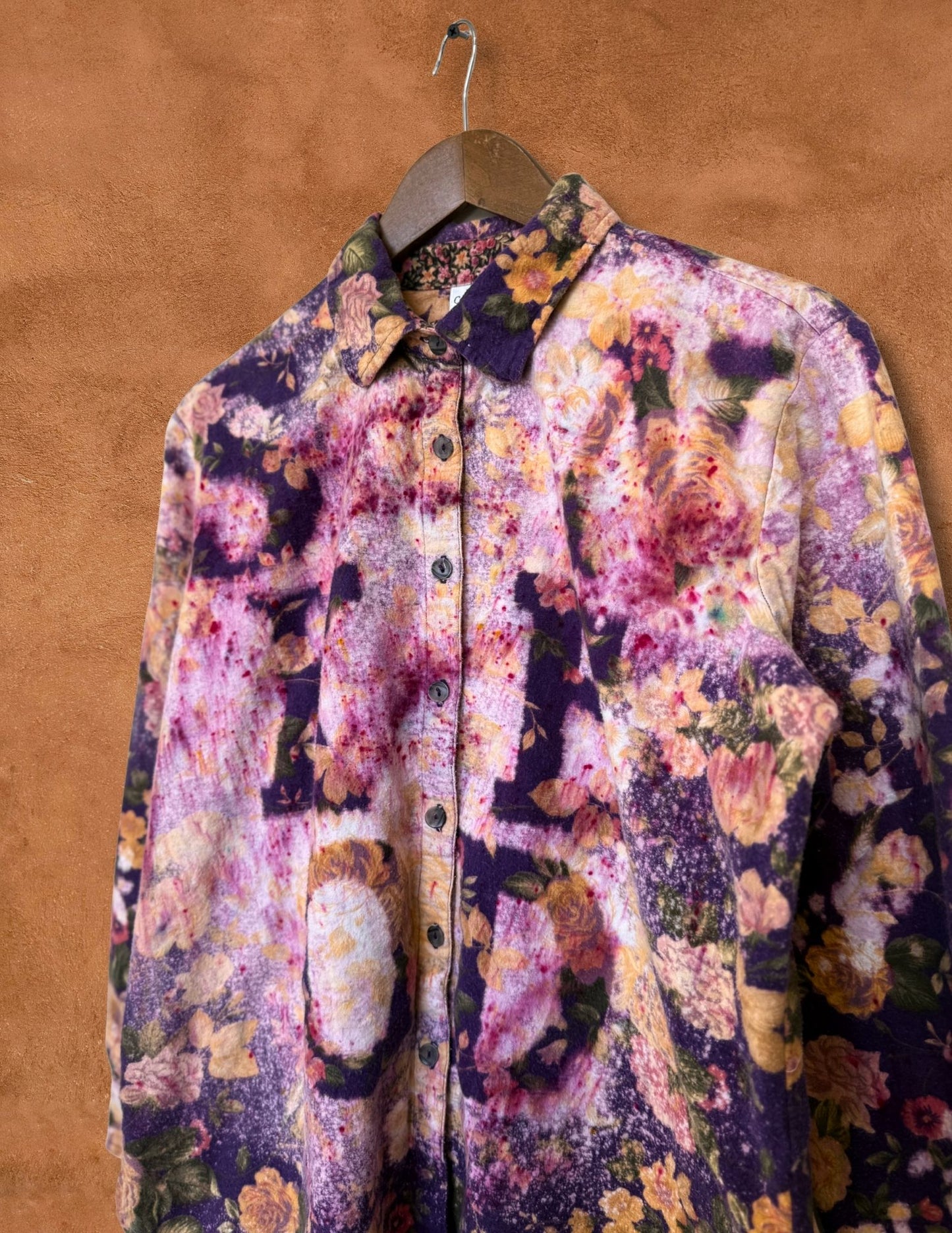 Upcycled Vintage Plaid Flannel Shirt - 12 of 44