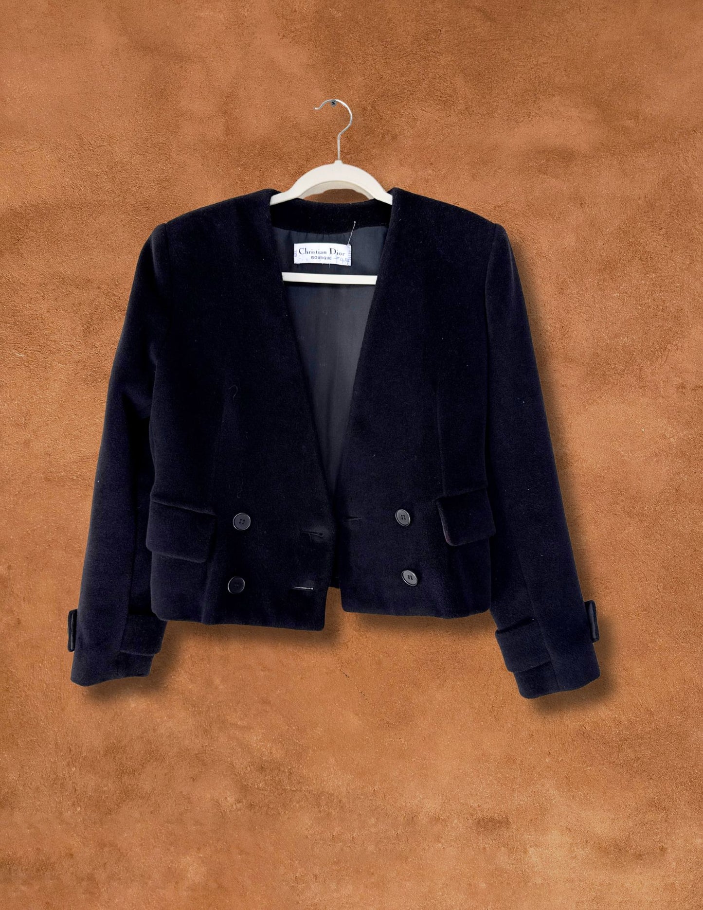 Vintage Christian Dior Boutique Cashmere Jacket