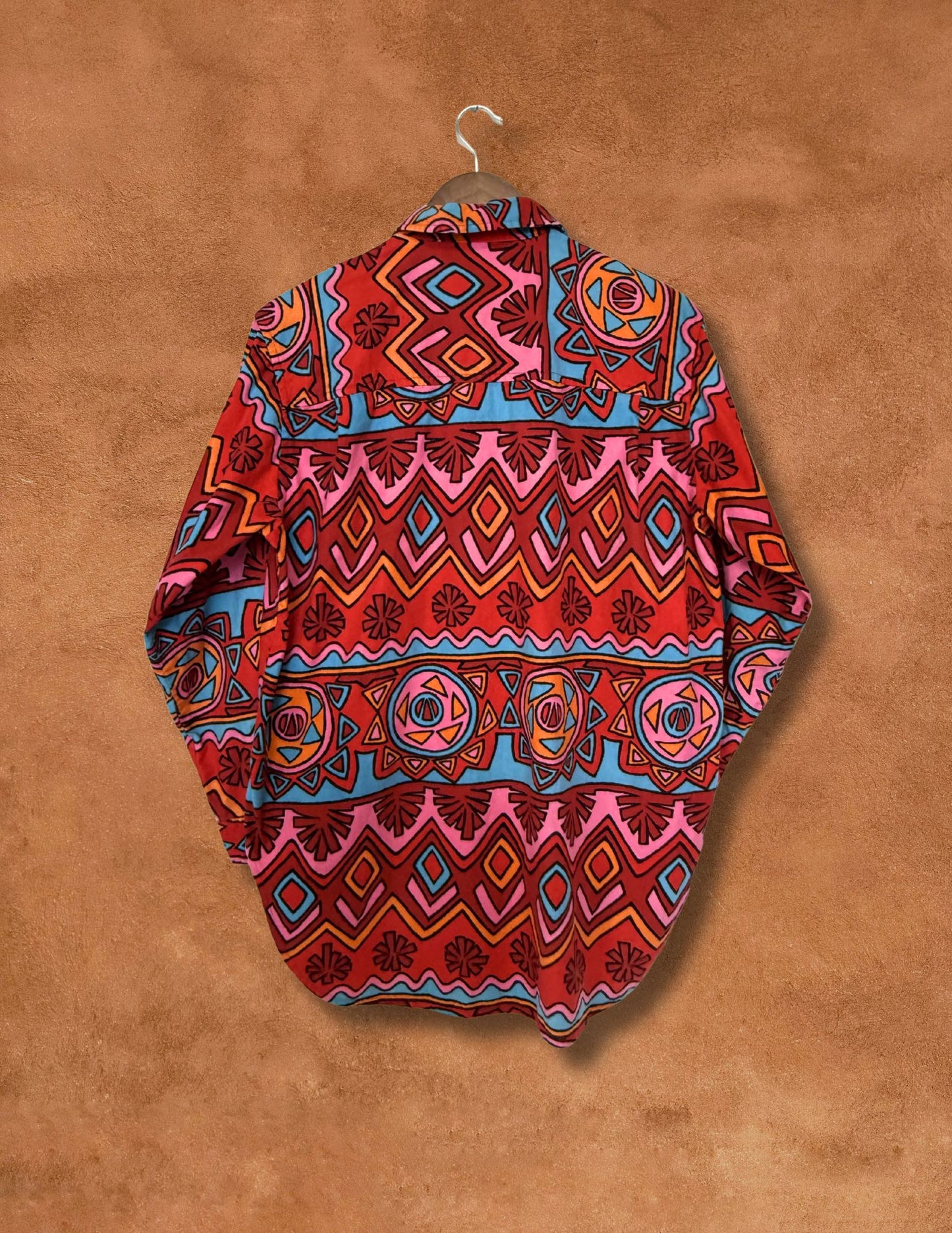 Vintage 80s  Southwest Shirt 48 x 30