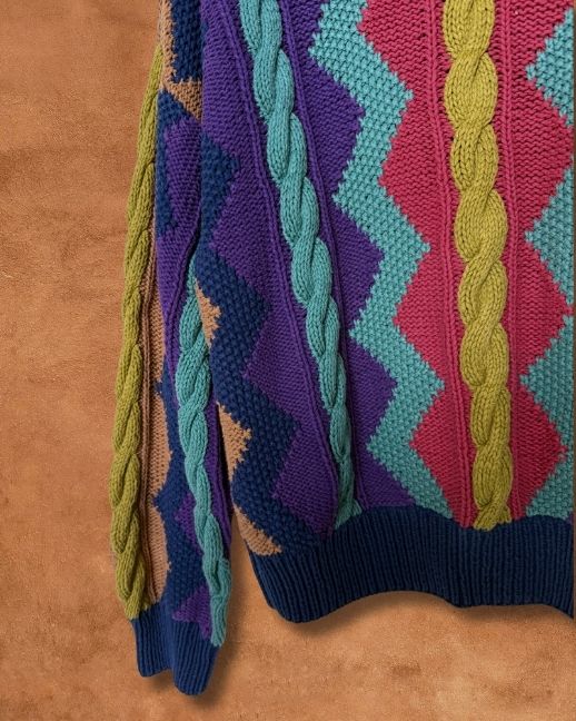 Vintage 80s Graphic Sweater