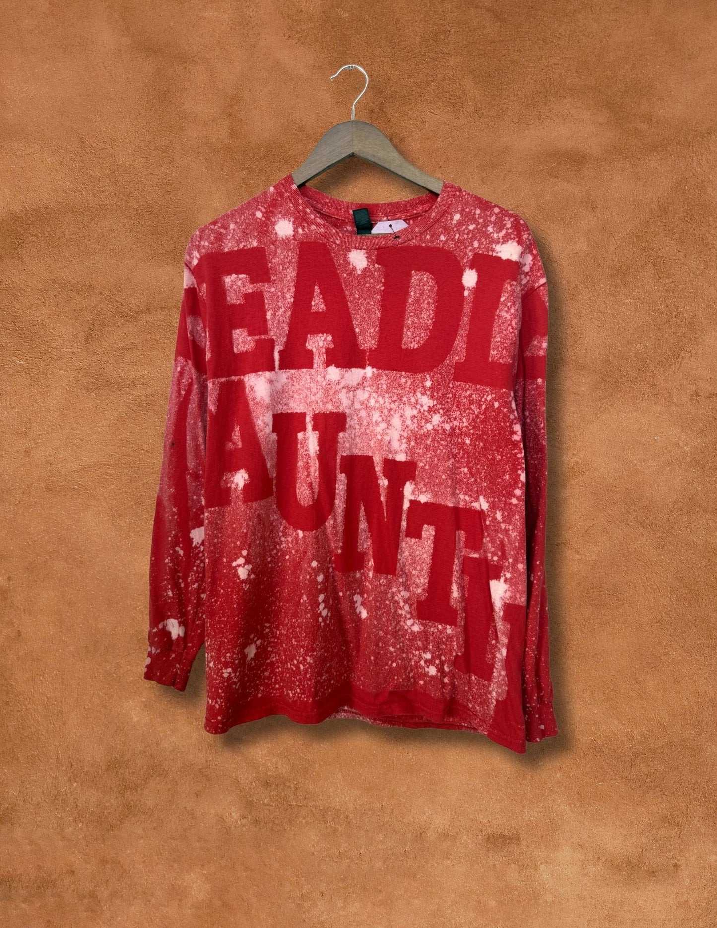 Upcycled Vintage Tee- 40 x 28 Deadly Auntie