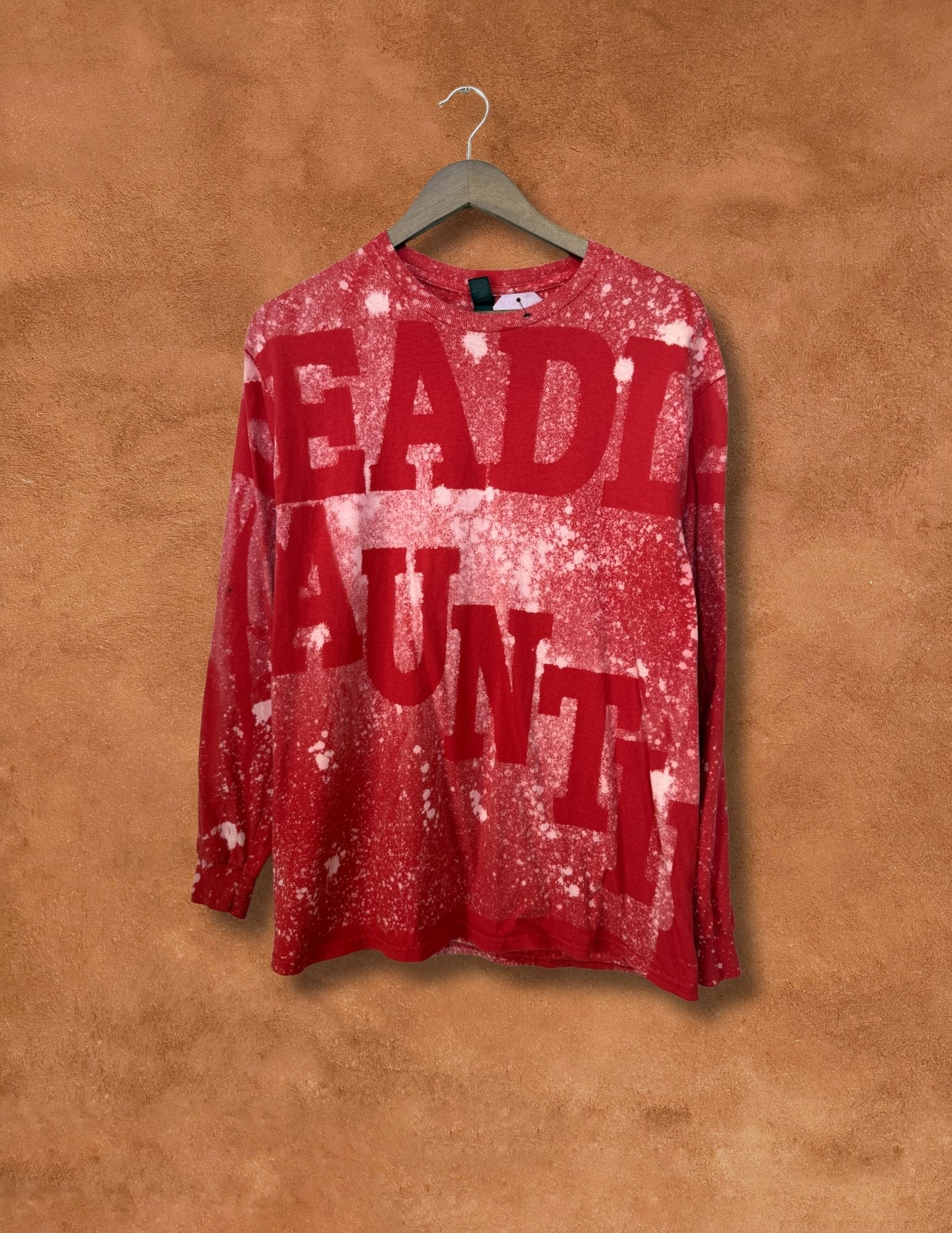 Upcycled Vintage Tee- 40 x 28 Deadly Auntie