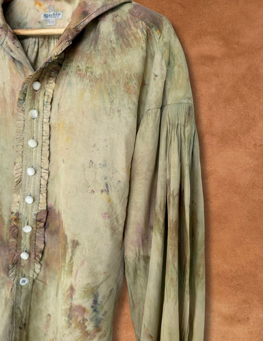 Upcycled Vintage Midcentury Eveningwear Shirt