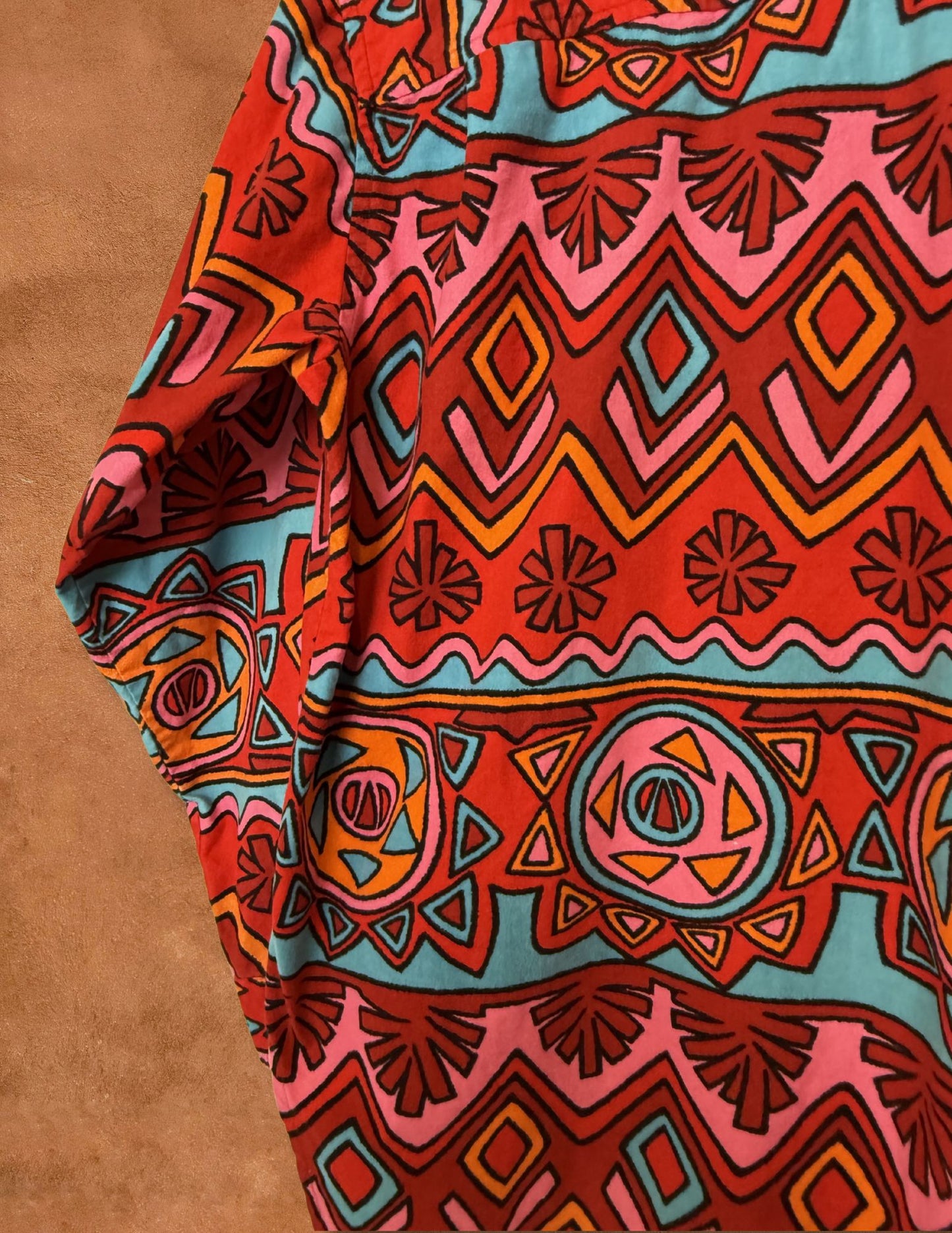Vintage 80s  Southwest Shirt 48 x 30