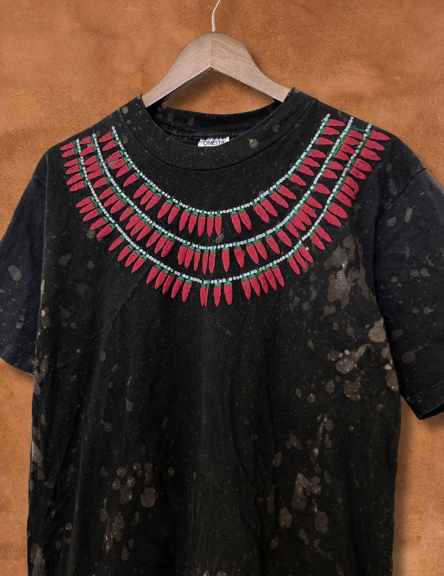 Upcycled Vintage 80s Tee- Extra Spicy 40 x 29