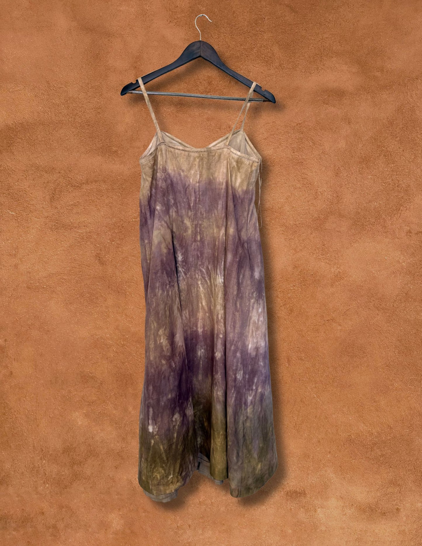 Upcycled Vintage Linen Slip Dress 36