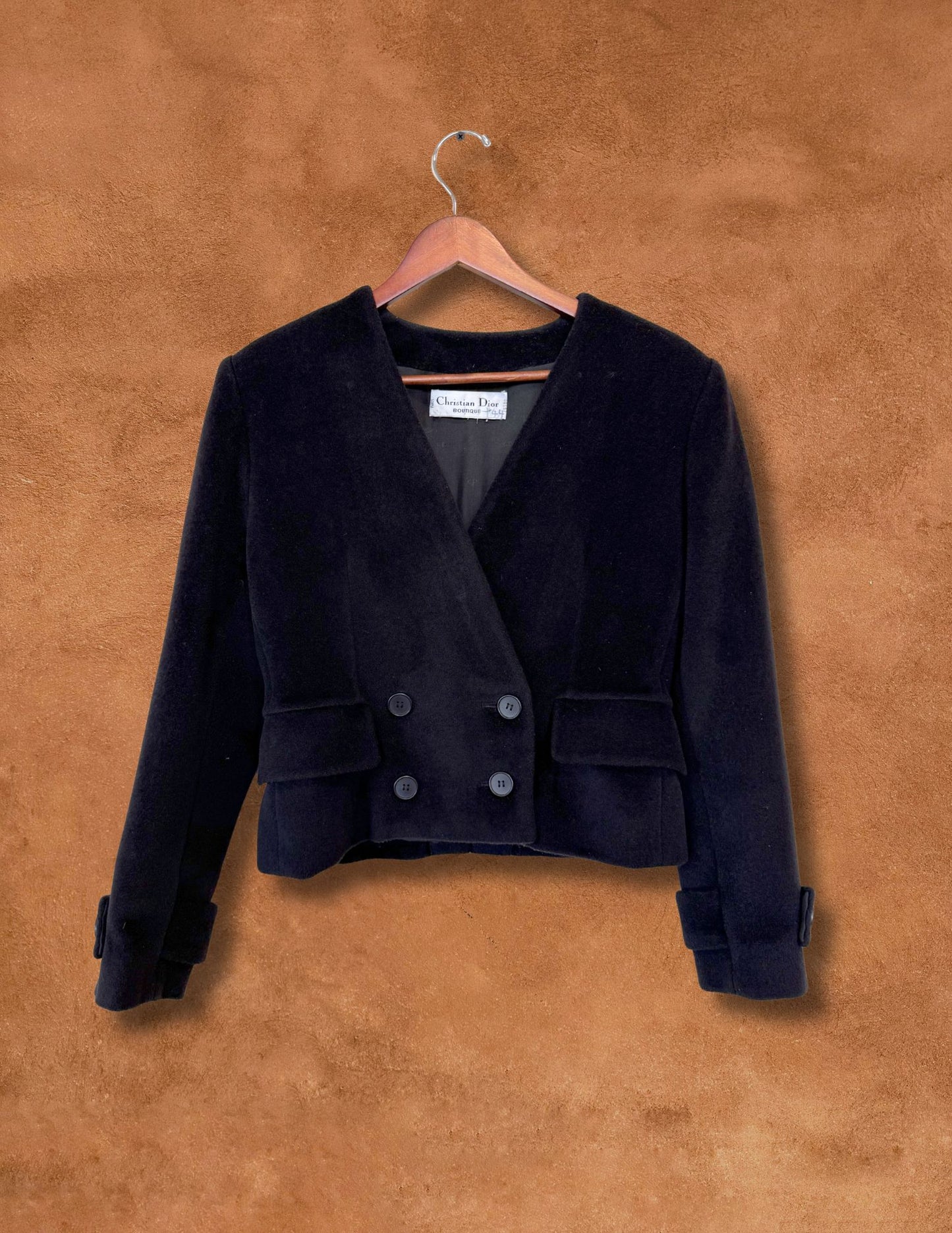 Vintage Christian Dior Boutique Cashmere Jacket