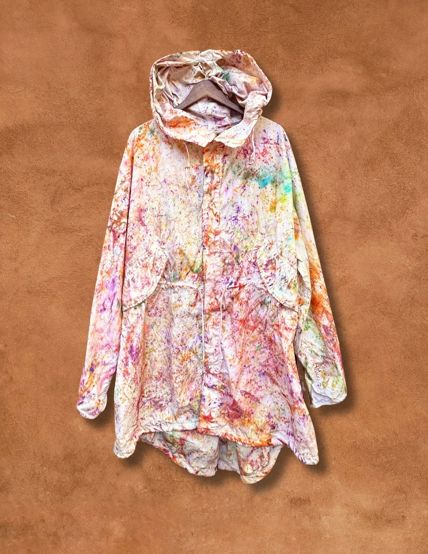 UPCYCLED VINTAGE MILITARY FISHTAIL ANORAK
