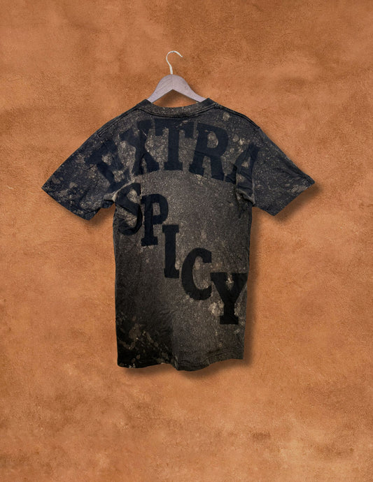 Upcycled Vintage 80s Tee- Extra Spicy 40 x 29