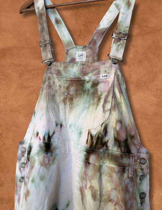 Upcycled Vintage 80s Denim Short Overalls 44 x 5