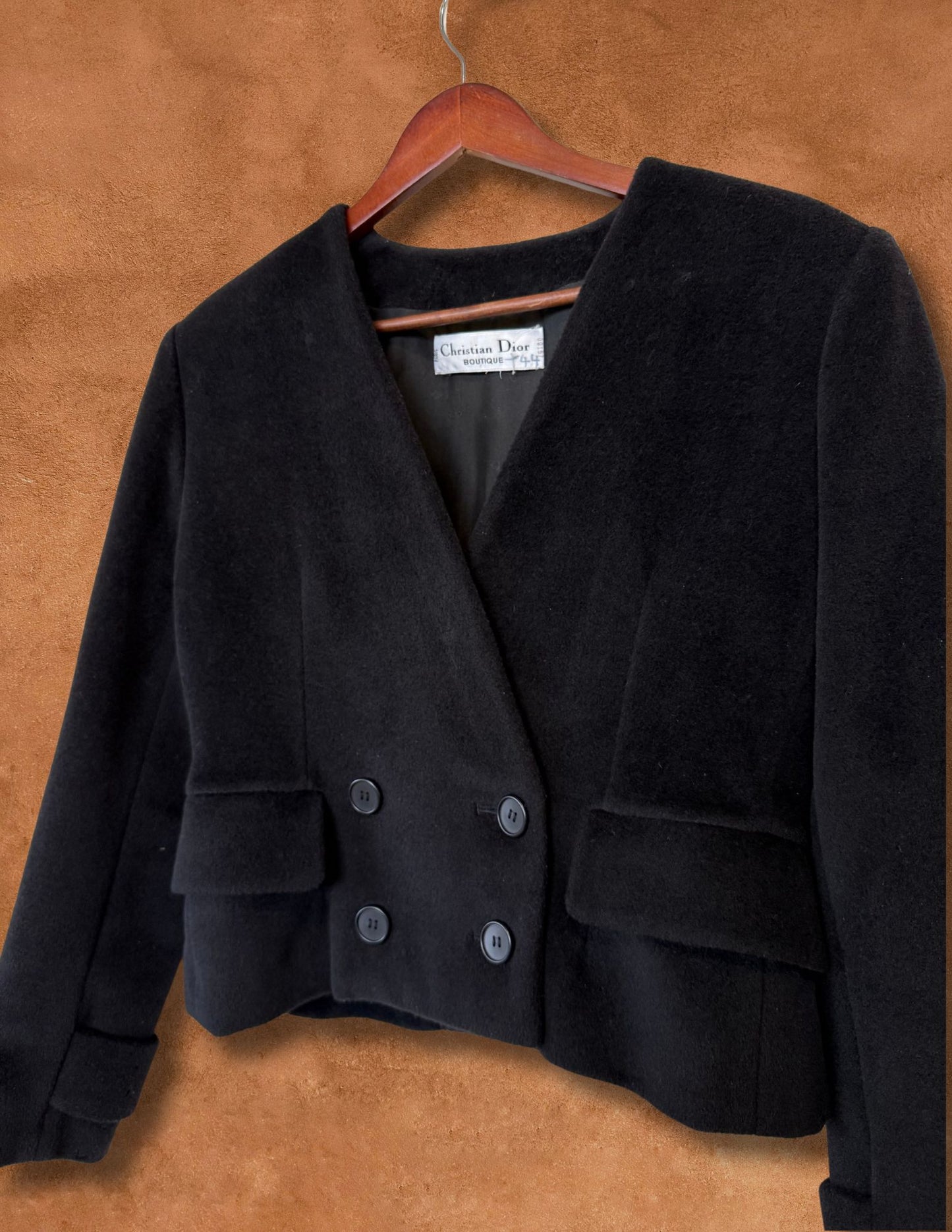 Vintage Christian Dior Boutique Cashmere Jacket