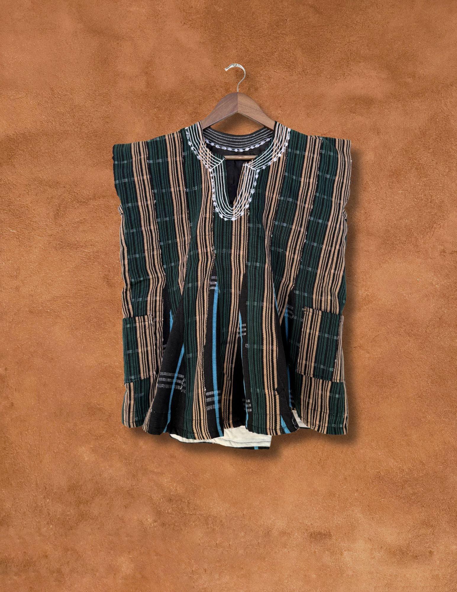 Vintage Aso-Oke Cloth Top 48 x 26