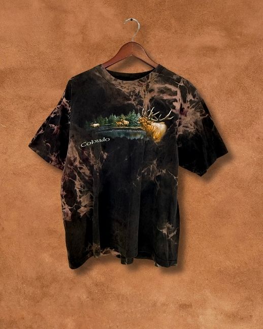 Upcycled Vintage 80s Deer Tee
