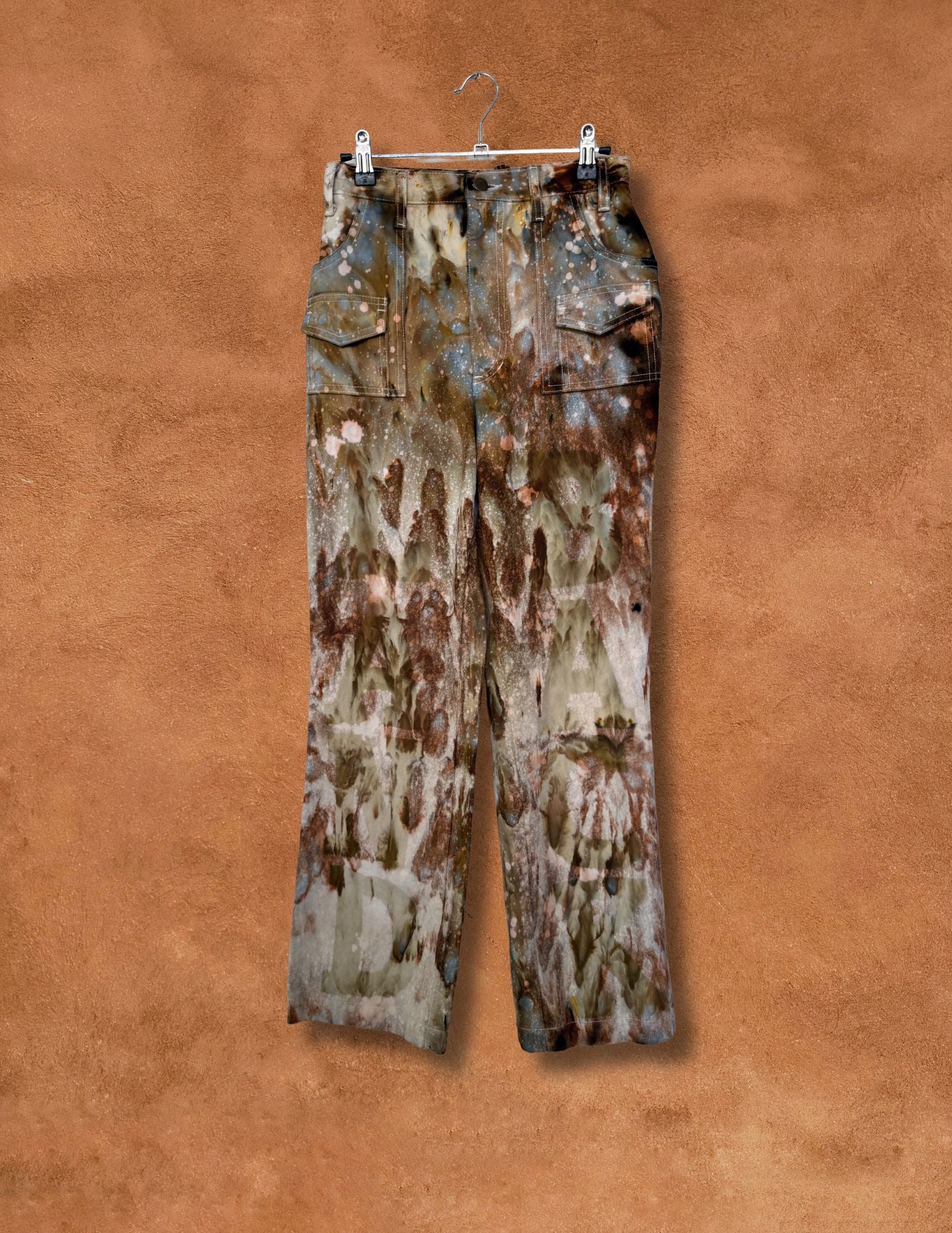 Upcycled Vintage Canvas Pant 27 X 28 Land Back