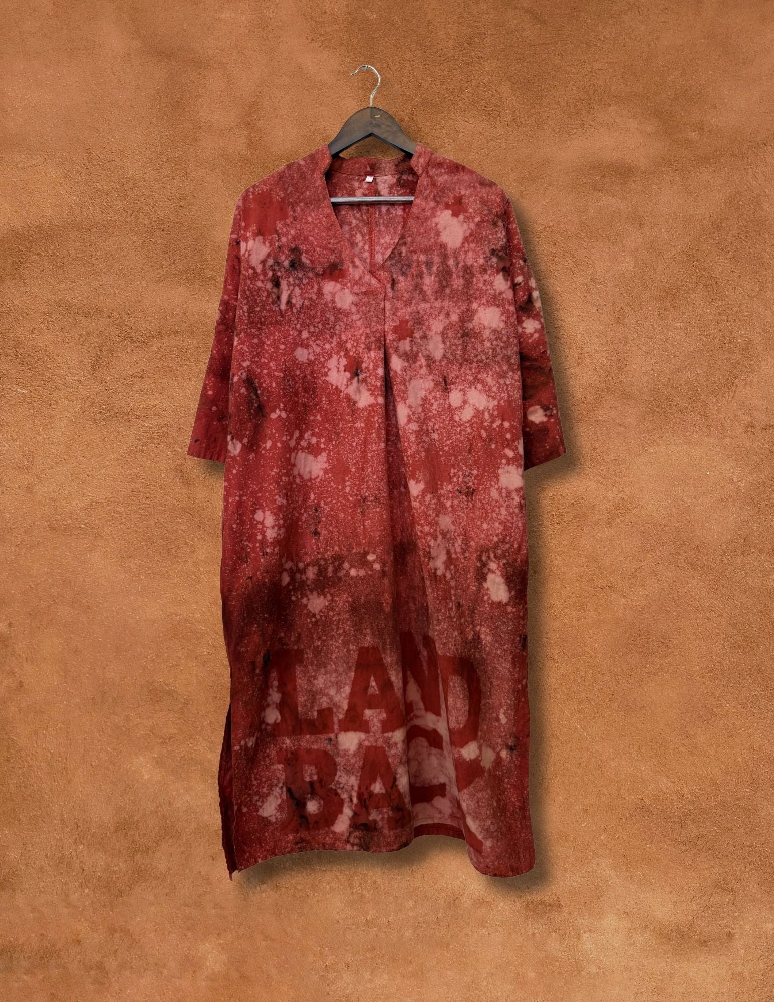 Upcycled Vintage 90s Oversized Shirtdress 52 X 48 Landback