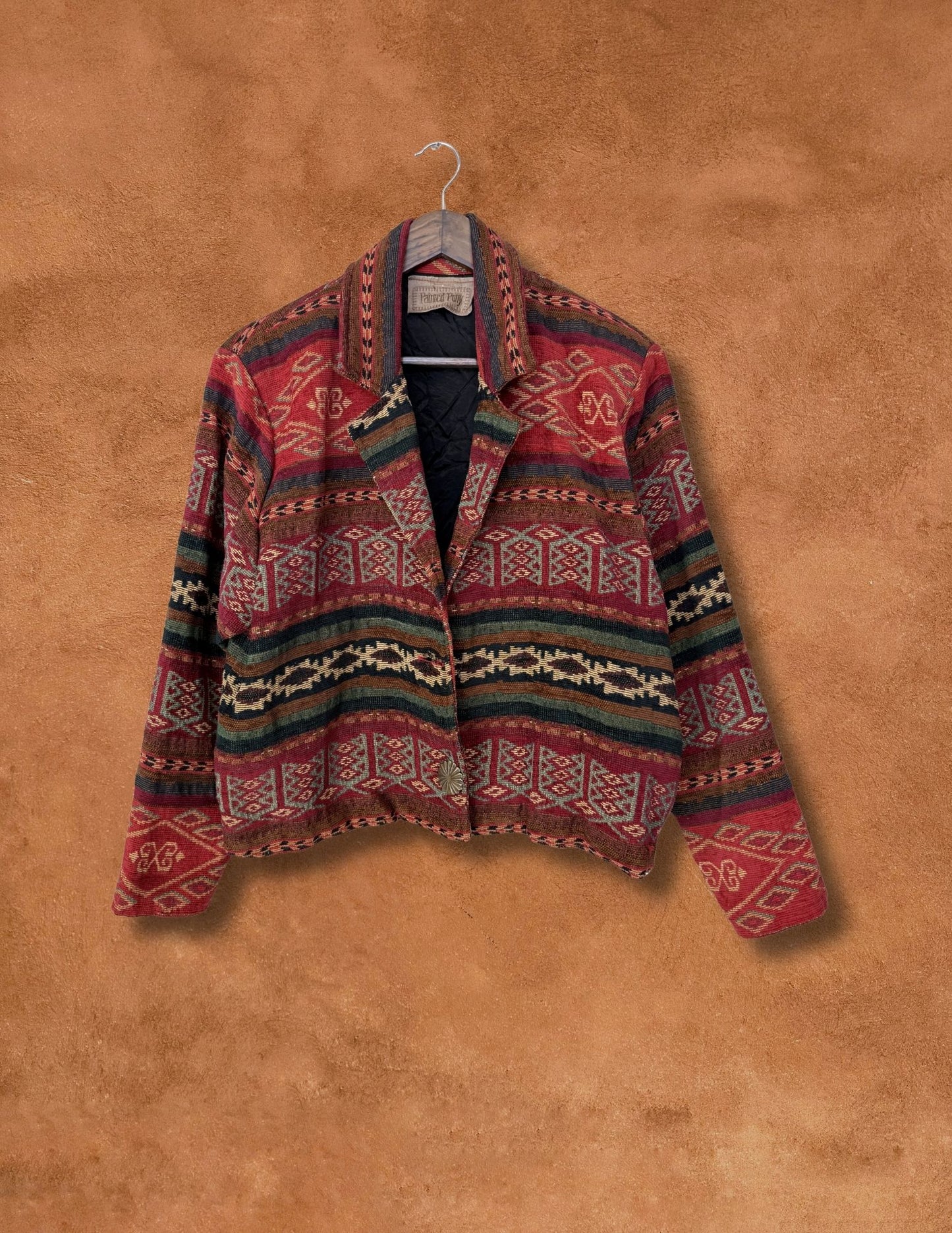 Vintage 80s Tapestry Jacket 42 x 22