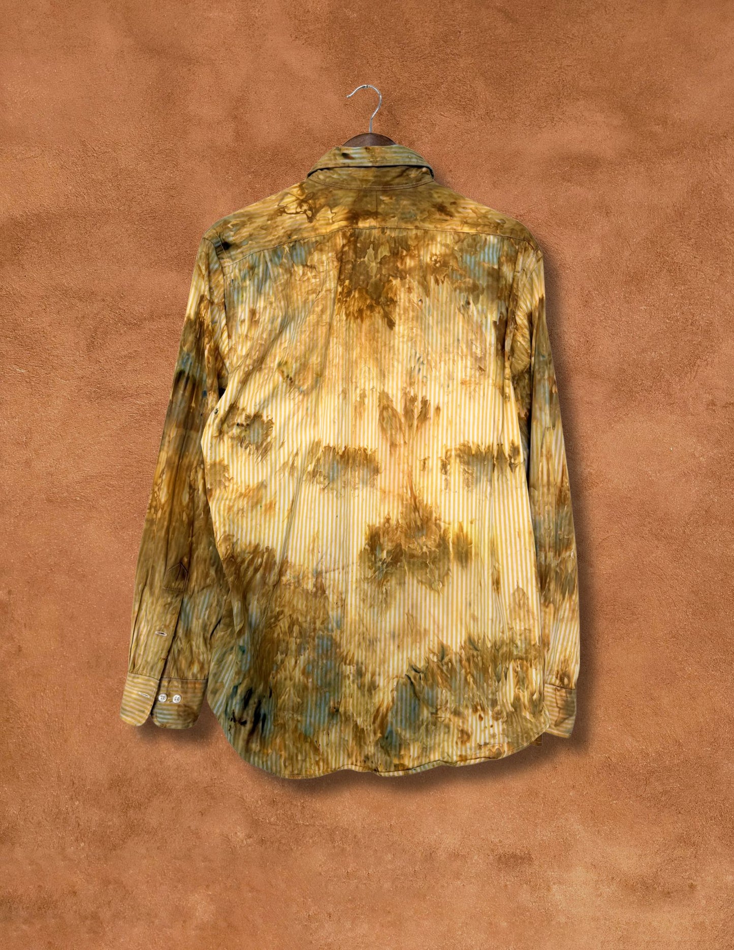 Upcycled Vintage Menswear Shirt 48 x 29