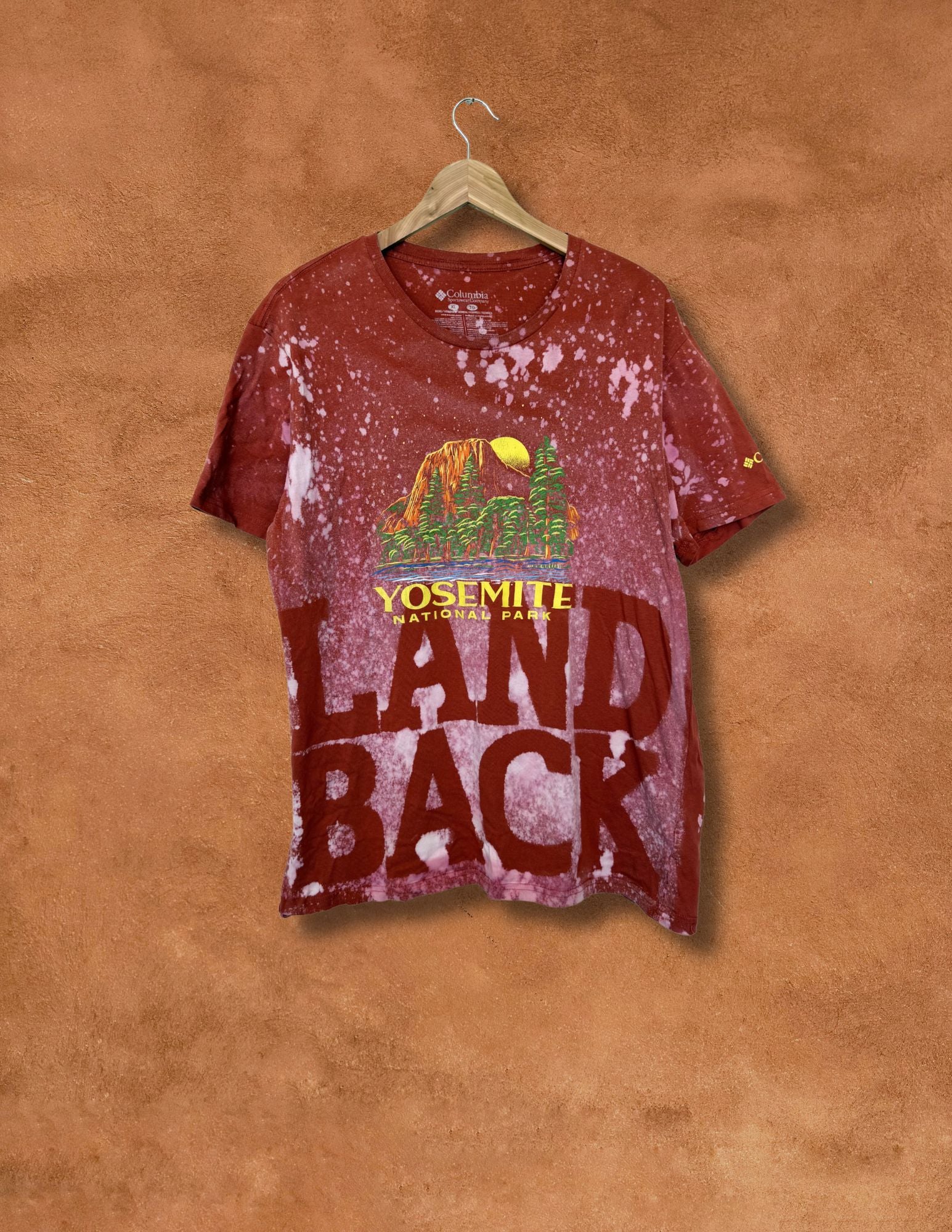 Upcycled Vintage Tee- Land Back XL