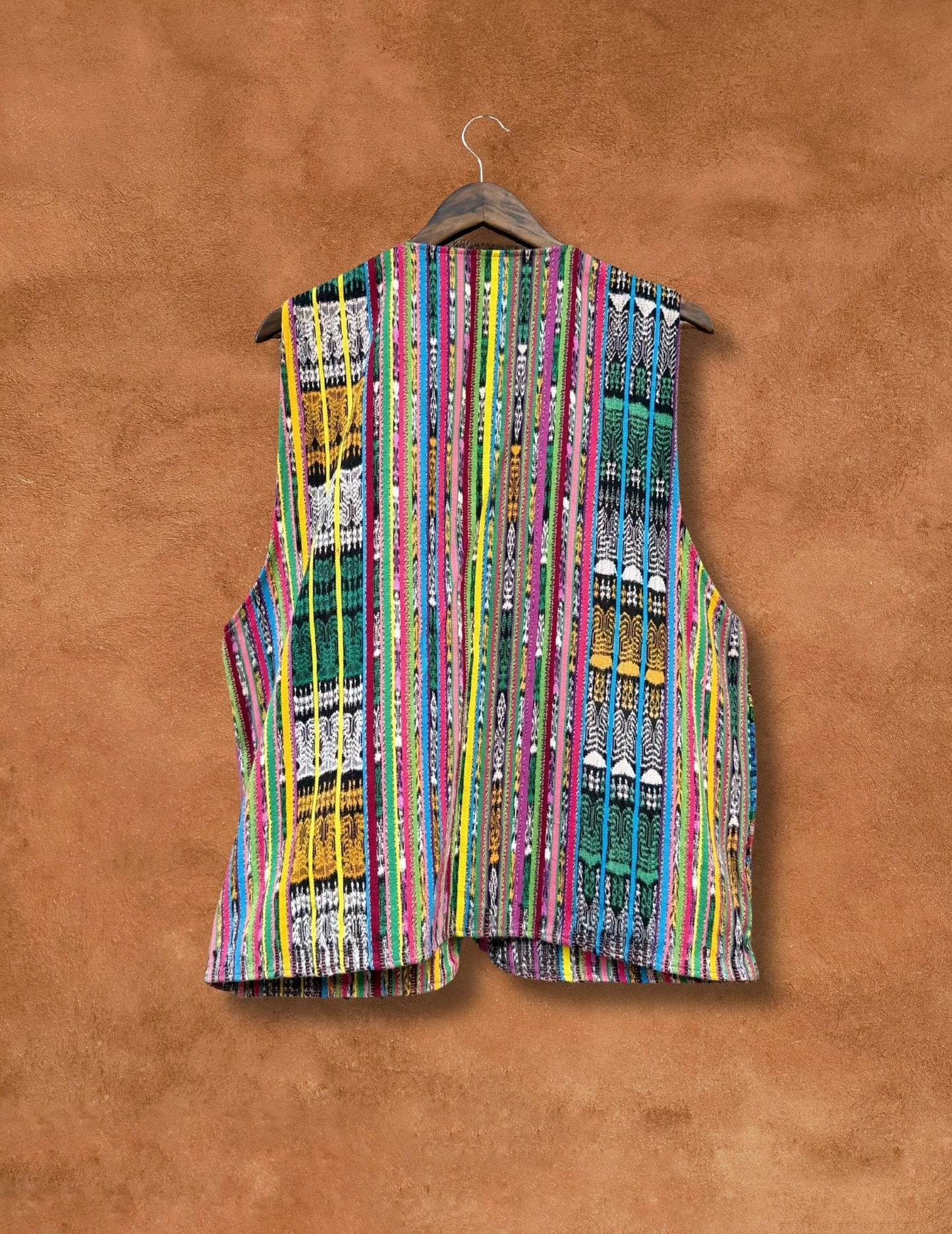 Vintage 80s Guatamalan Ikat Vest