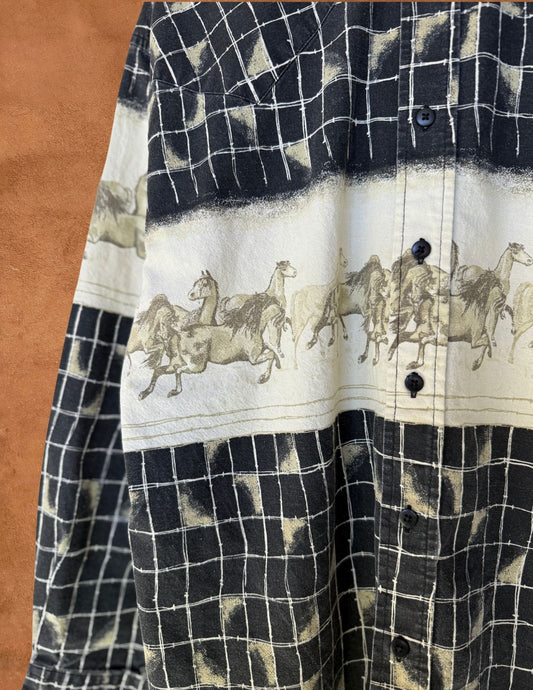 Vintage 80s Rodeo Shirt