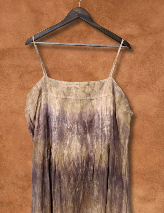 Upcycled VIntage Linen Slip Dress 44