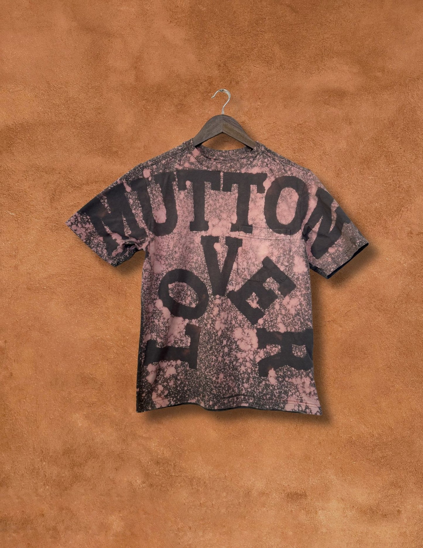 Upcycled Vintage Tee- 38 x 25 Mutton Lover