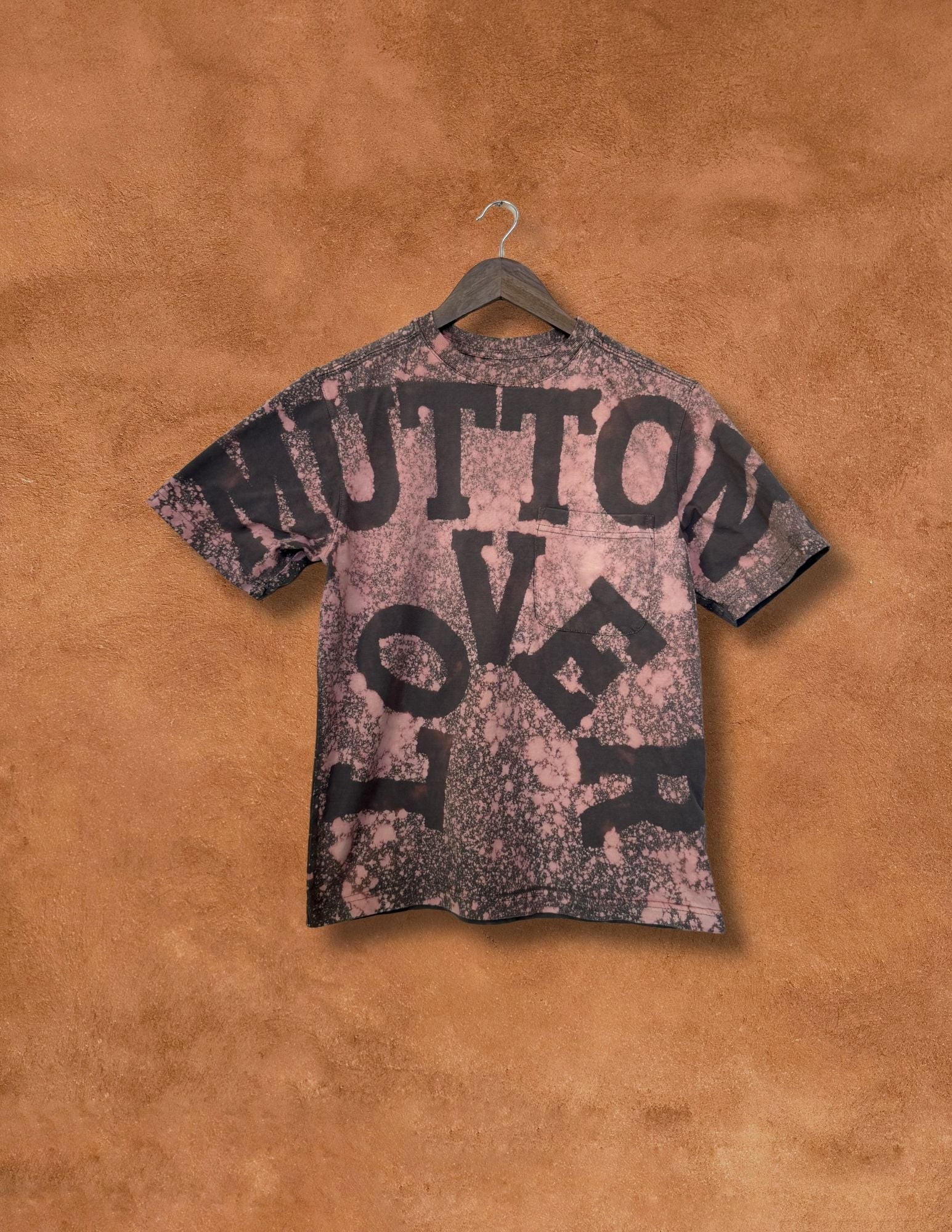 Upcycled Vintage Tee- 38 x 25 Mutton Lover