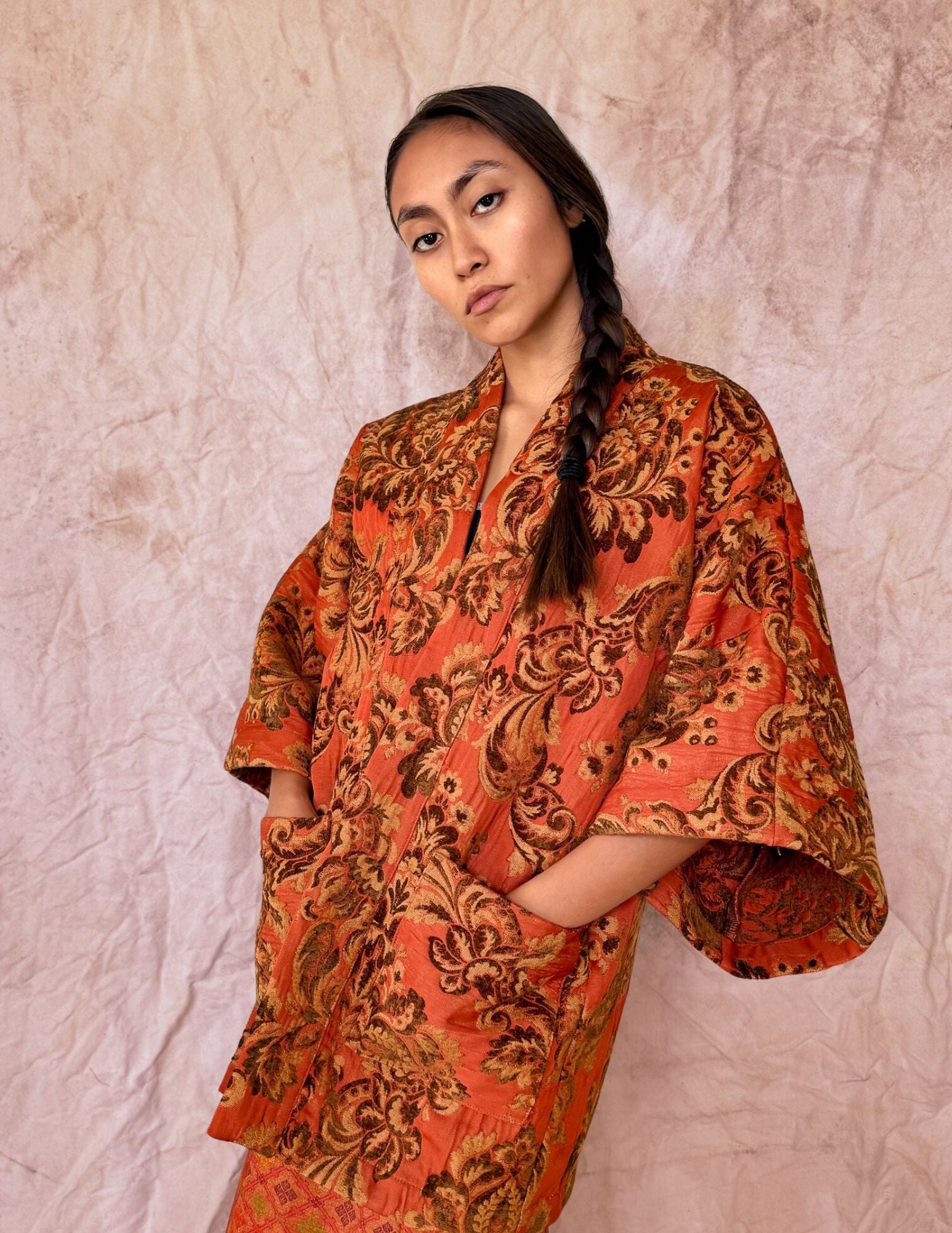 Upcycled Vintage Brocade Jacket