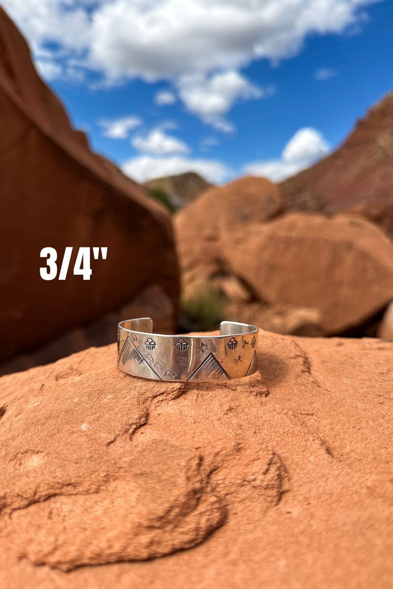 Navajo Made Storyteller Bracelets