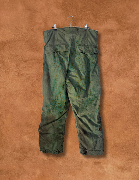 Upcycled Vintage WW2 Winter Military Pant 38 x 30