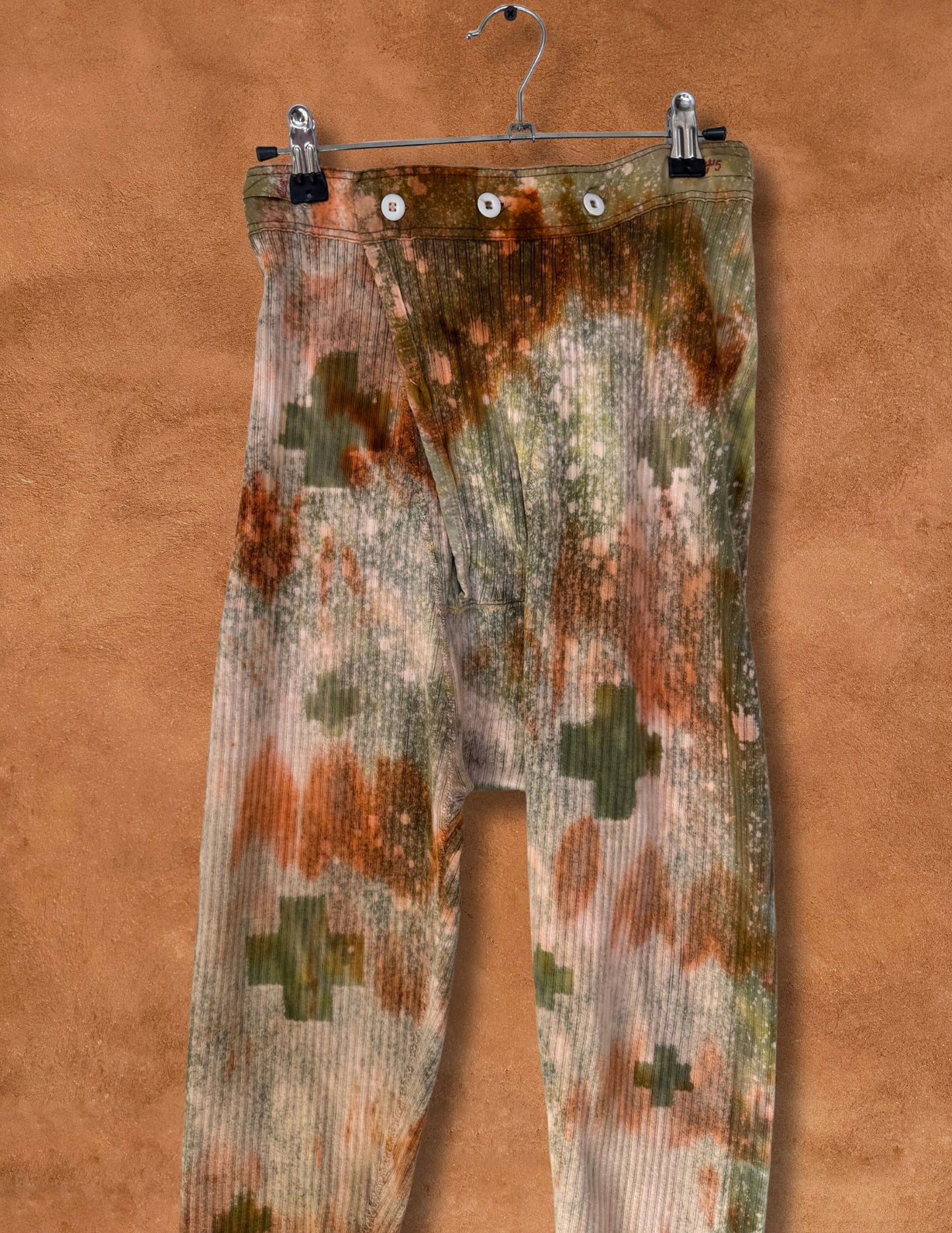 Upcycled Vintage Military Legging