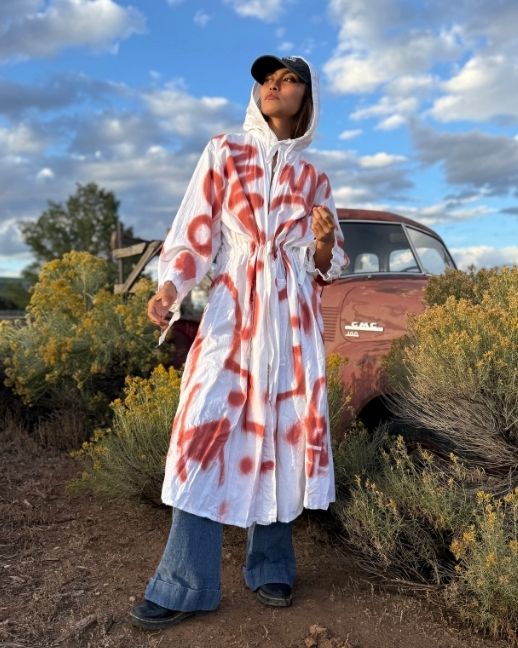 Upcycled Vintage Military Hoodie X The Son of Picasso