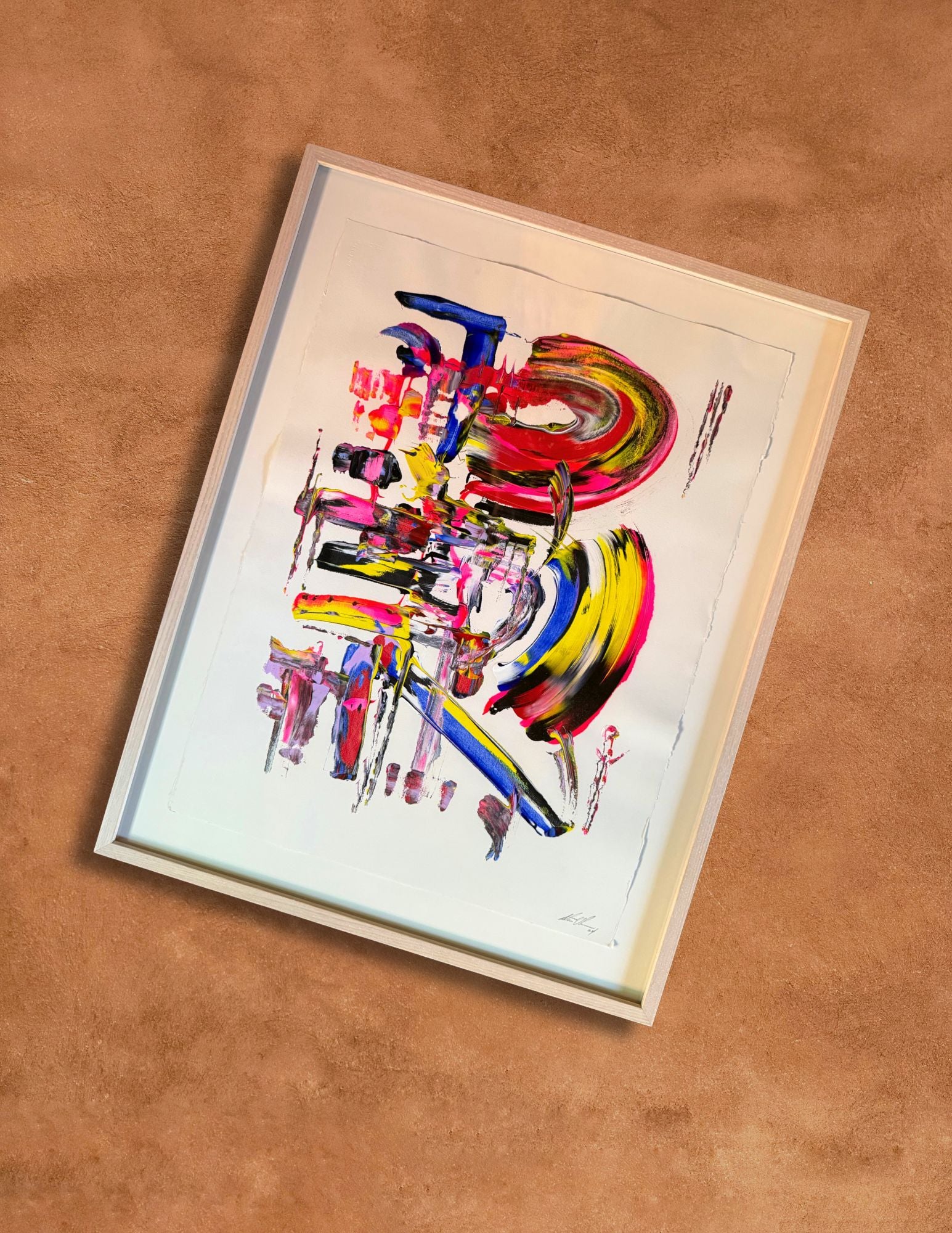 Steve Olsen Painting Donated to Diné Skate Garden Project