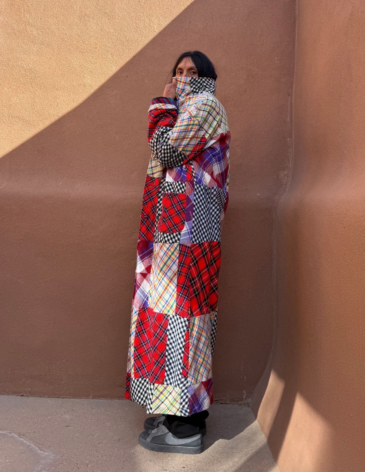 Upcycled Vintage Oversized Maxicoat