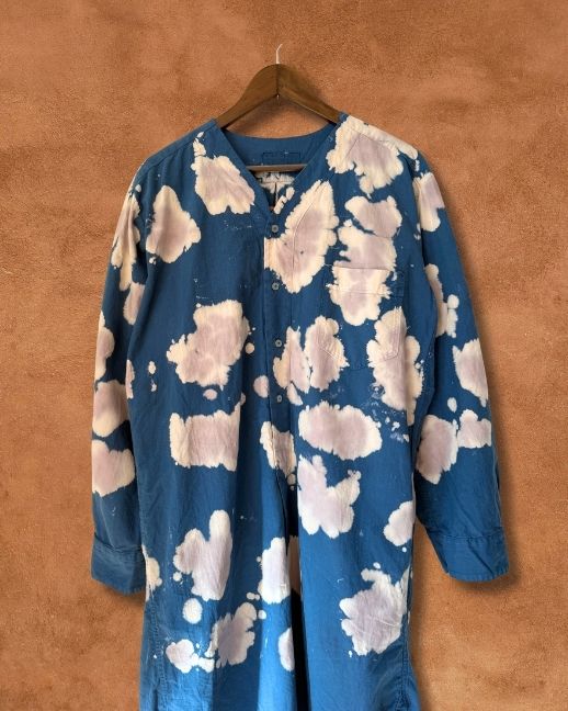 Upcycled Vintage Oversized Military  Daak’os Cloud Shirtdress