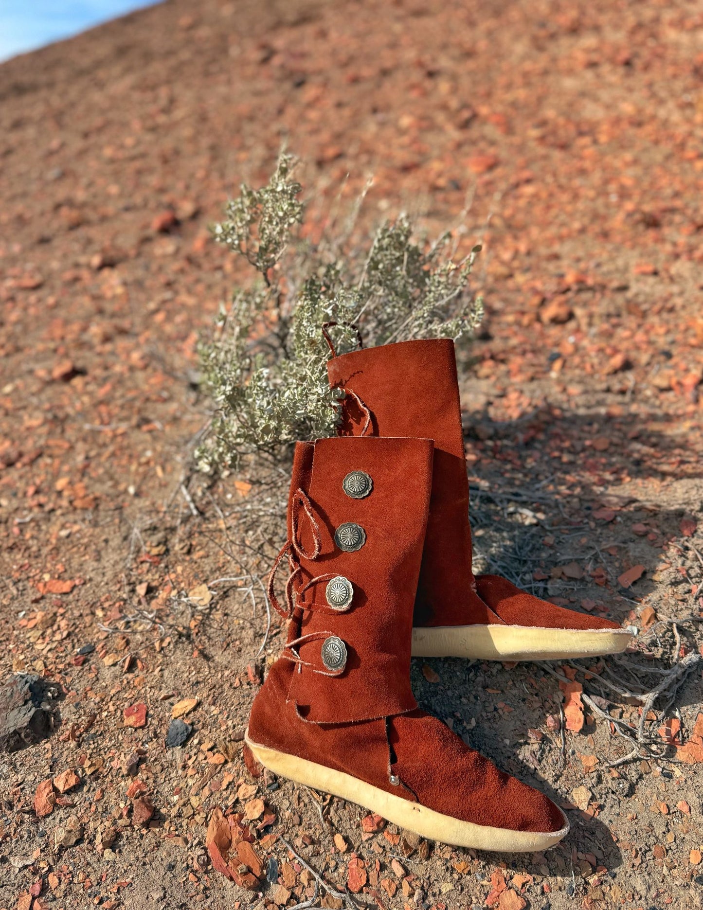Vintage Native Made Moccasins