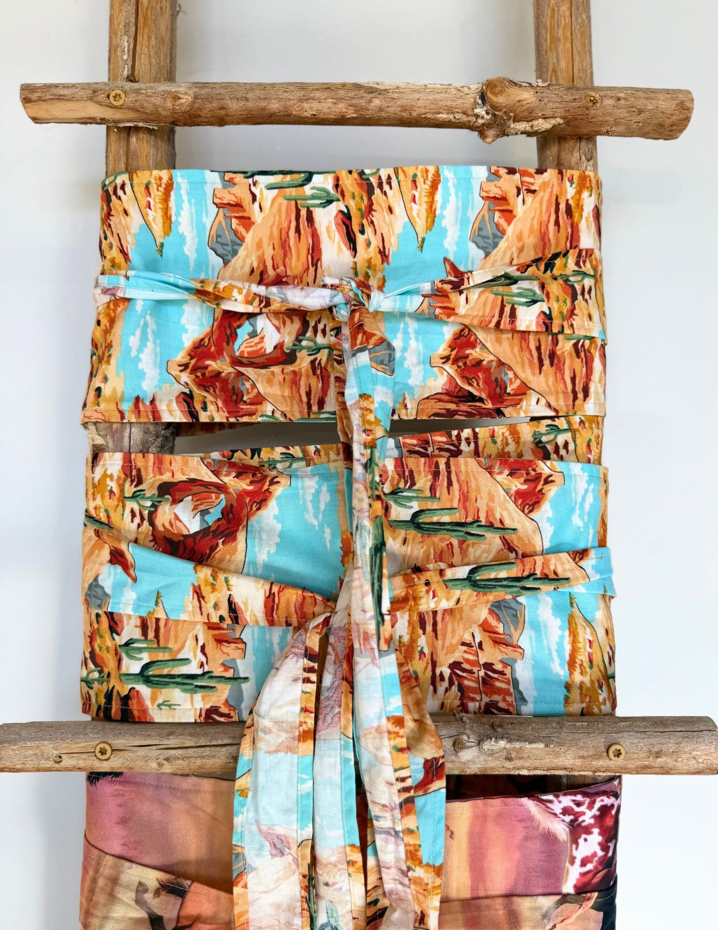 + Upcycled Western Sash Belt +