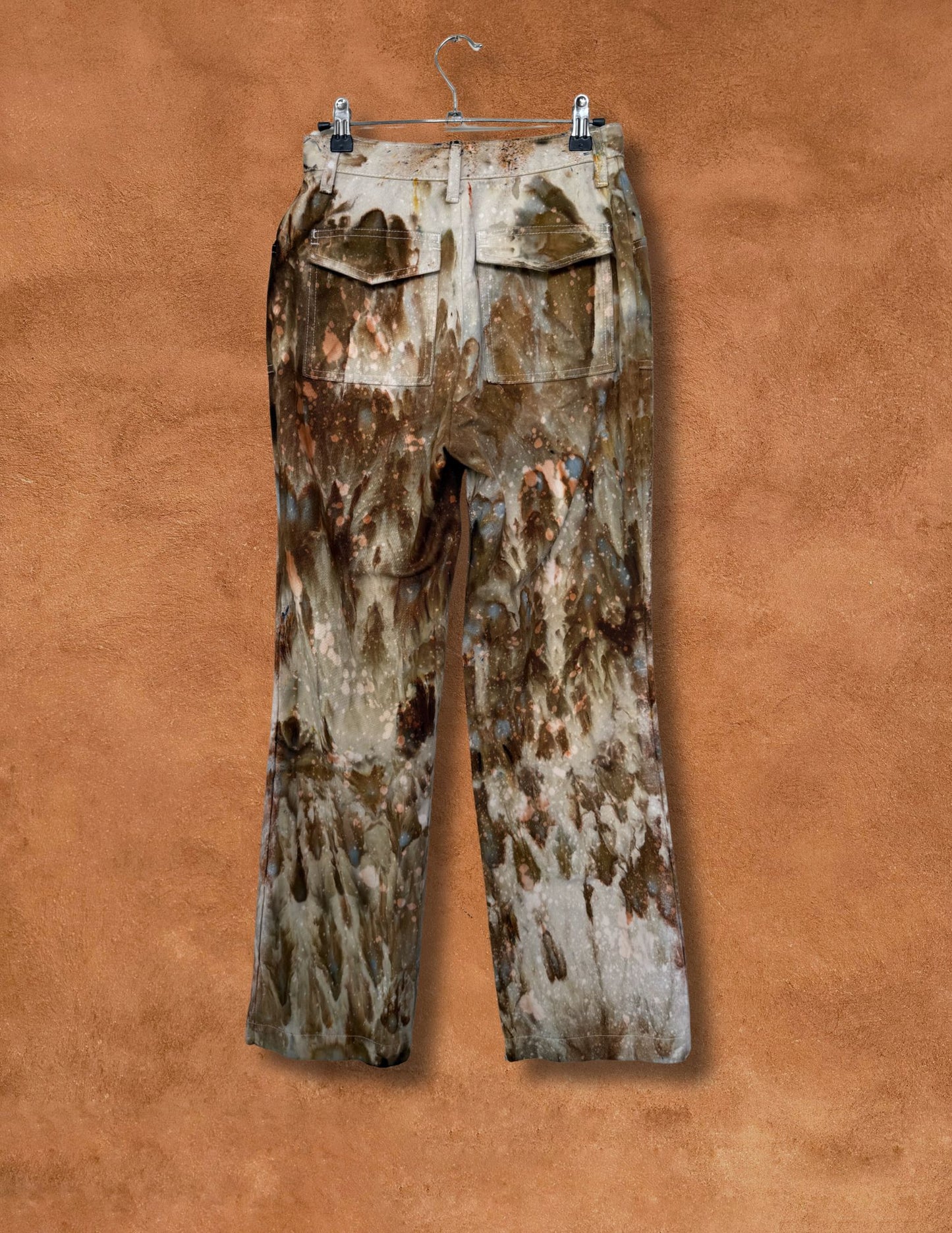 Upcycled Vintage Canvas Pant 27 X 28 Land Back