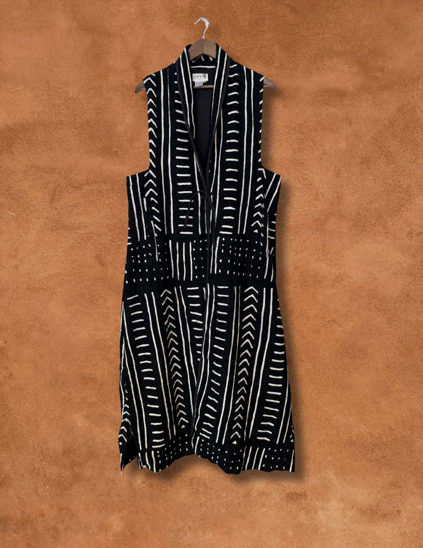 Vintage Geo Print Vest