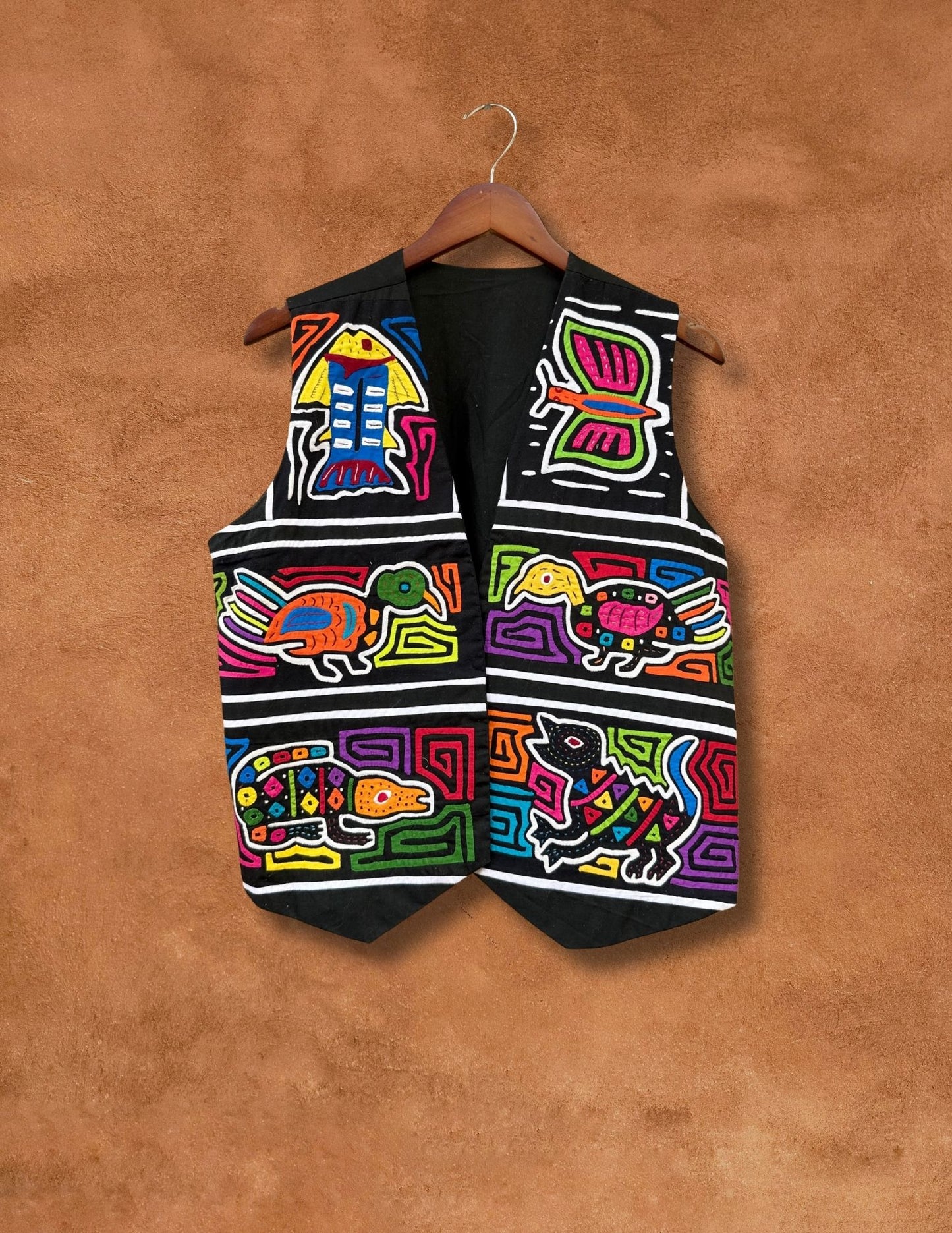 Vintage Panama Mola Vest