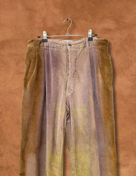 Upcycled Vintage 80s Cordoroy Pant 32 X 30