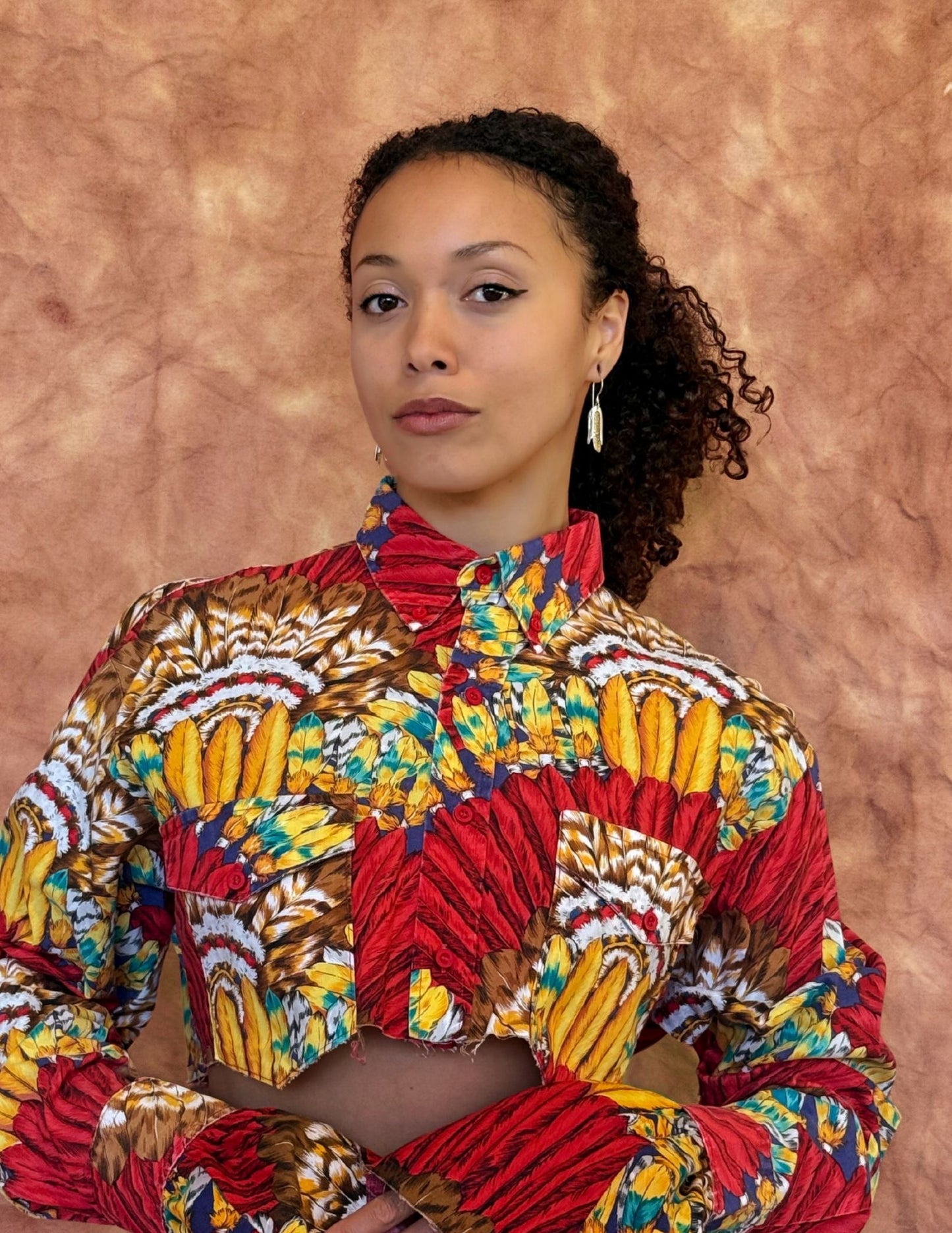 Neoancient Yellow Corn Earrings